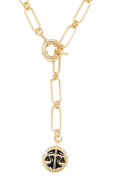 Libra Pendant Necklace 