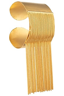 Gold Fringes Hand Cuff