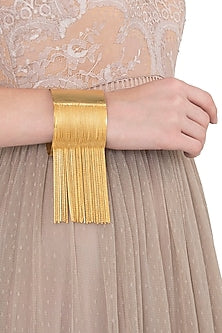 Gold Fringes Hand Cuff