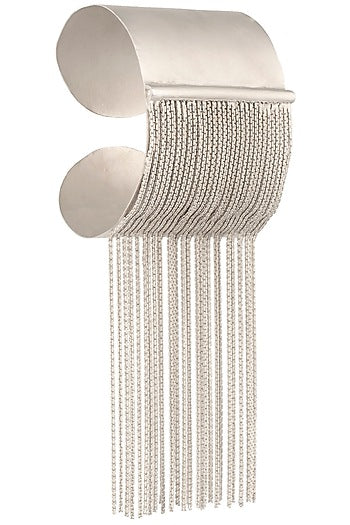 Silver Fringes Hand Cuff