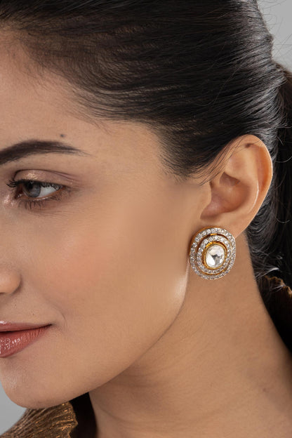 Stone Studded Earrings 