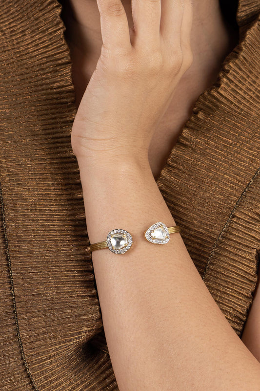 Handcrafted Kundan Bracelet 