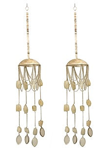 Antique silver awe strucking moonstone kaleeras