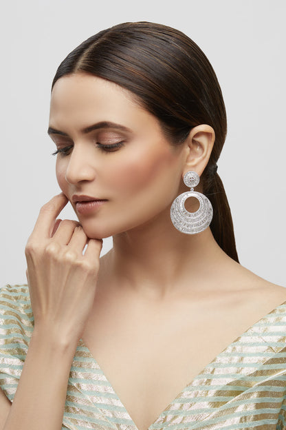 Crystal Circular Danglers 