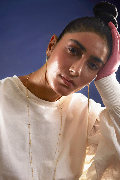 Handcrafted Long Earrings 