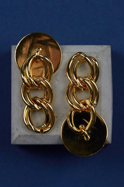 Handcrafted Chain Link Danglers 