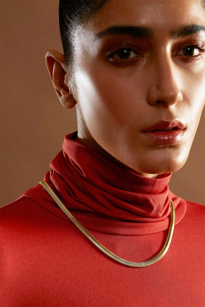 Handcrafted Unisex Viper Necklace  