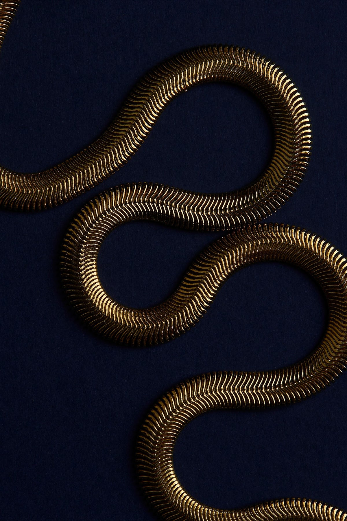 Handcrafted Unisex Viper Necklace  