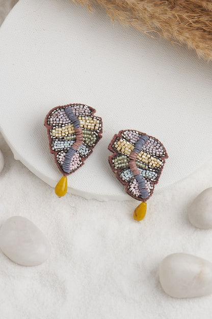 Bead Embellished Maangtikka & Earring Set 