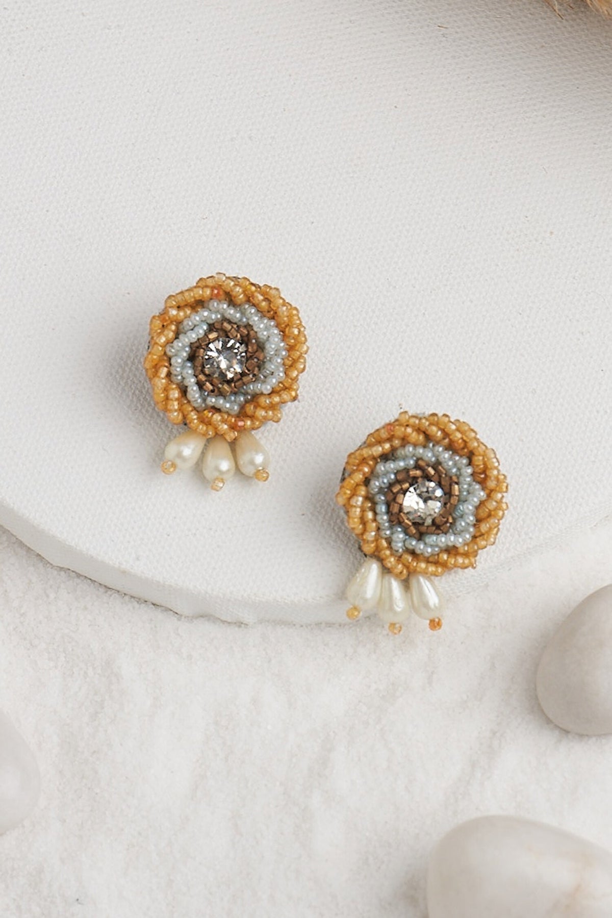 Bead Embellished Choker Set 