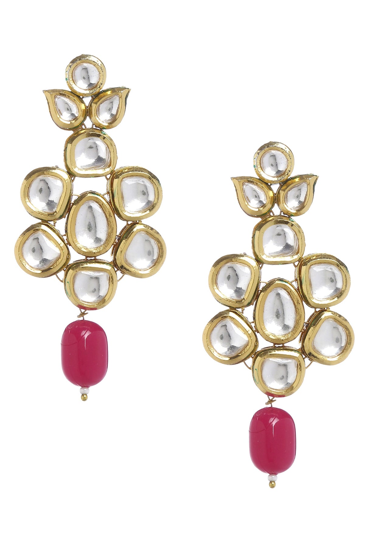 Kundan Stone Drop Choker Set 