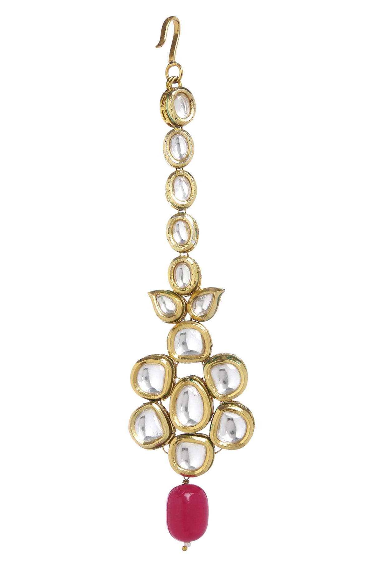 Kundan Stone Drop Choker Set 