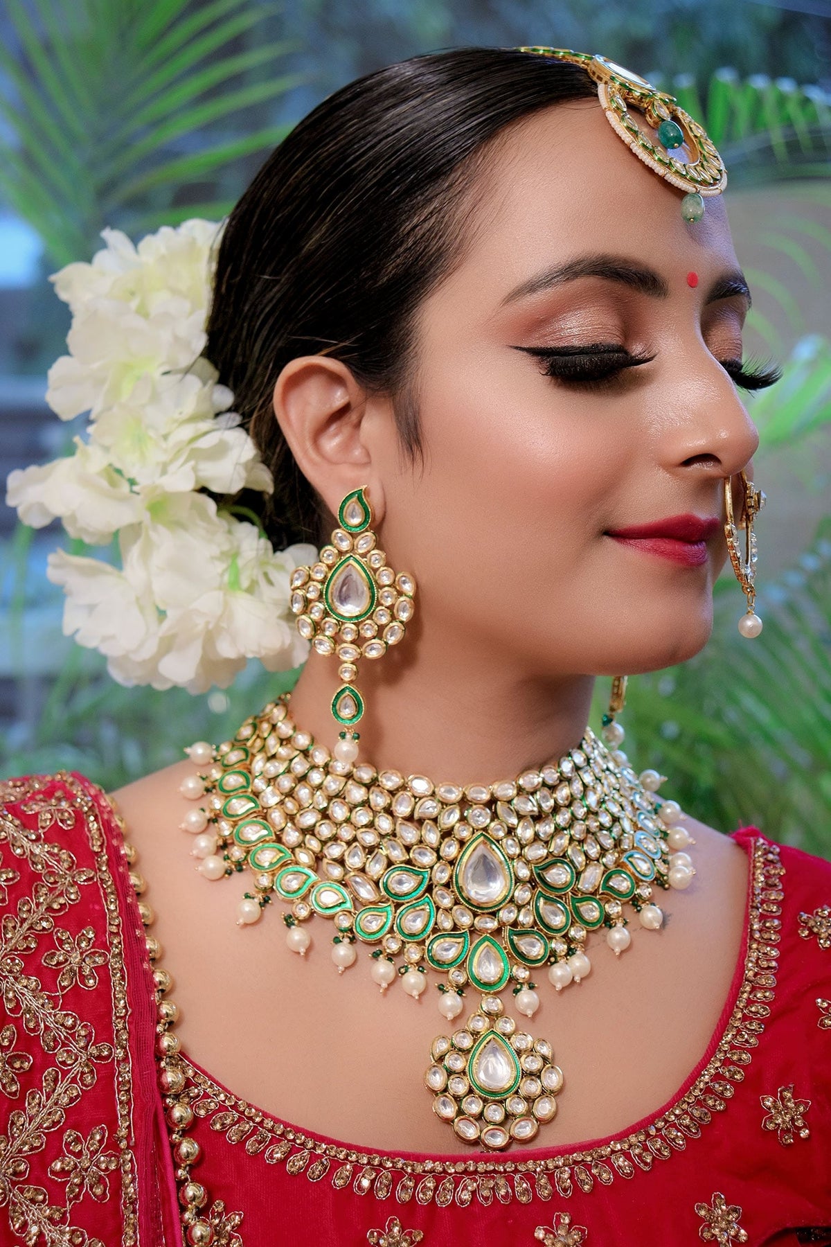 Kundan Necklace Set 