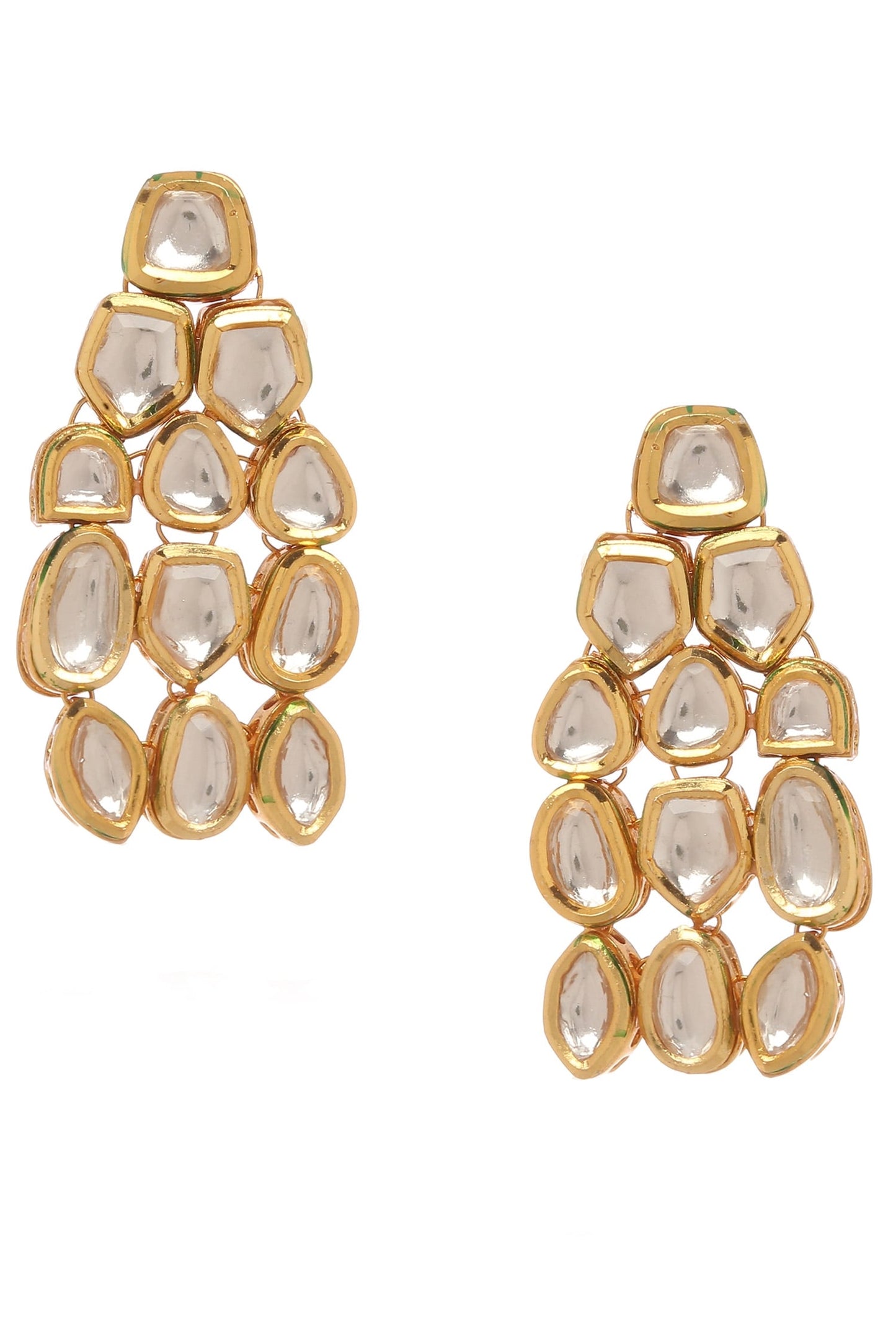 Kundan Long Necklace Set 