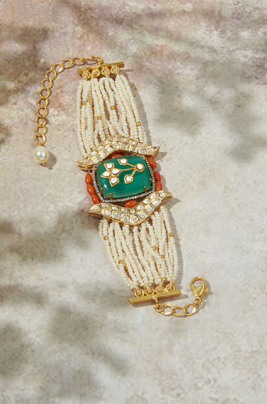 Multi Colour Couture Bracelet