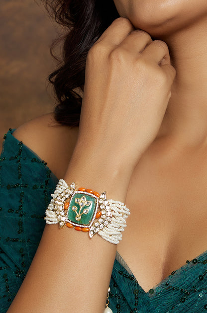 Multi Colour Couture Bracelet