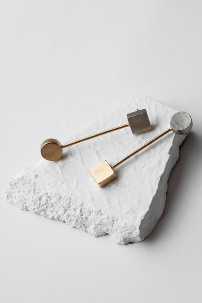 Geometric Statement Earrings 