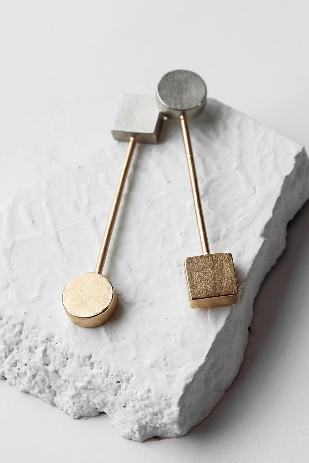 Geometric Statement Earrings 