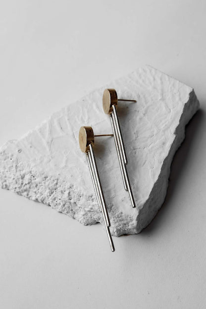 Geometric Statement Earrings 