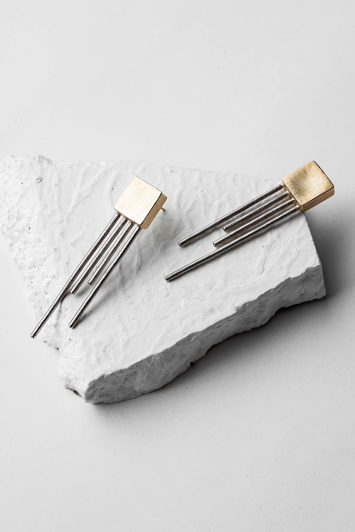 Geometric Statement Earrings 