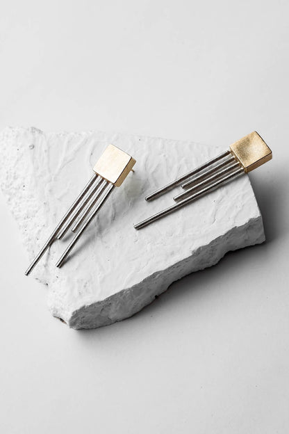 Geometric Statement Earrings 