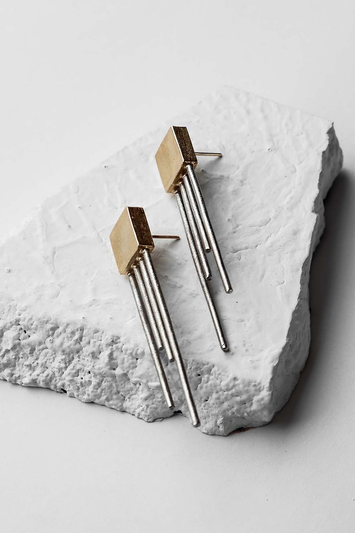 Geometric Statement Earrings 