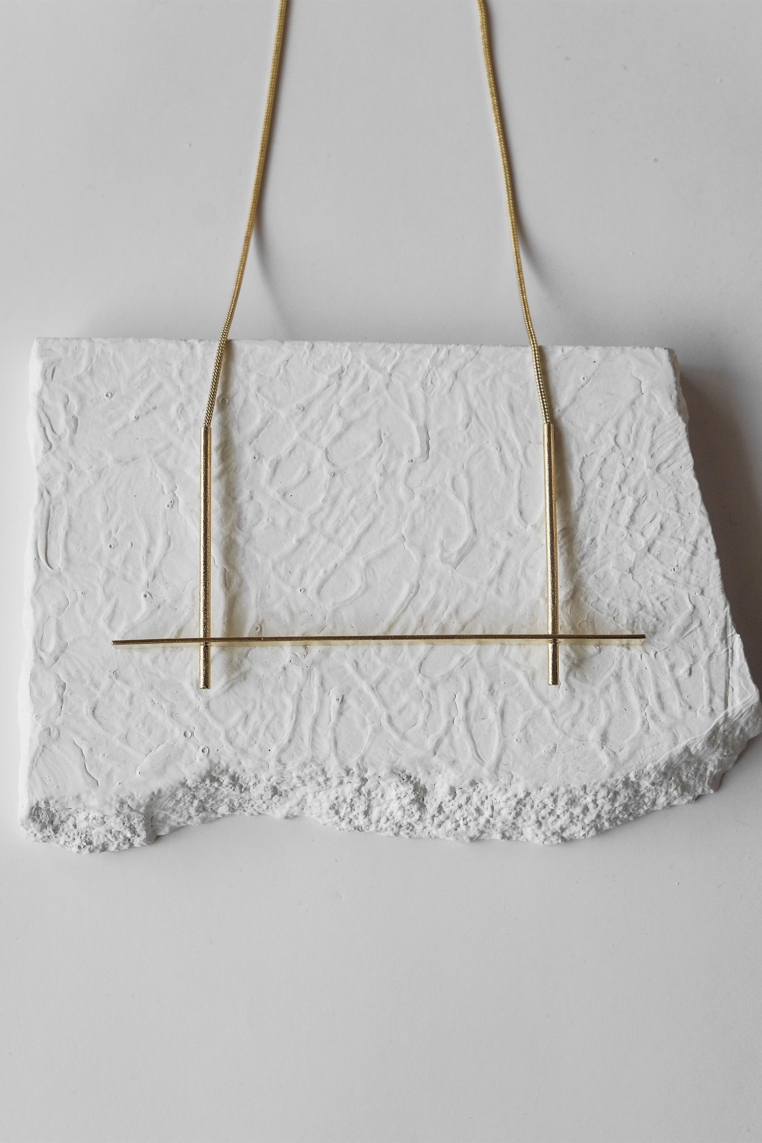 Geometric Long Necklace 