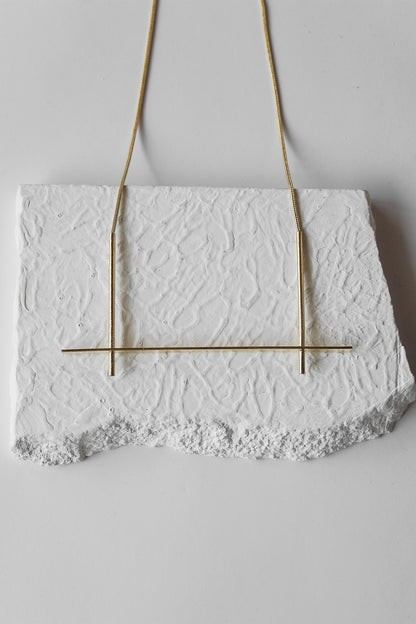 Geometric Long Necklace 
