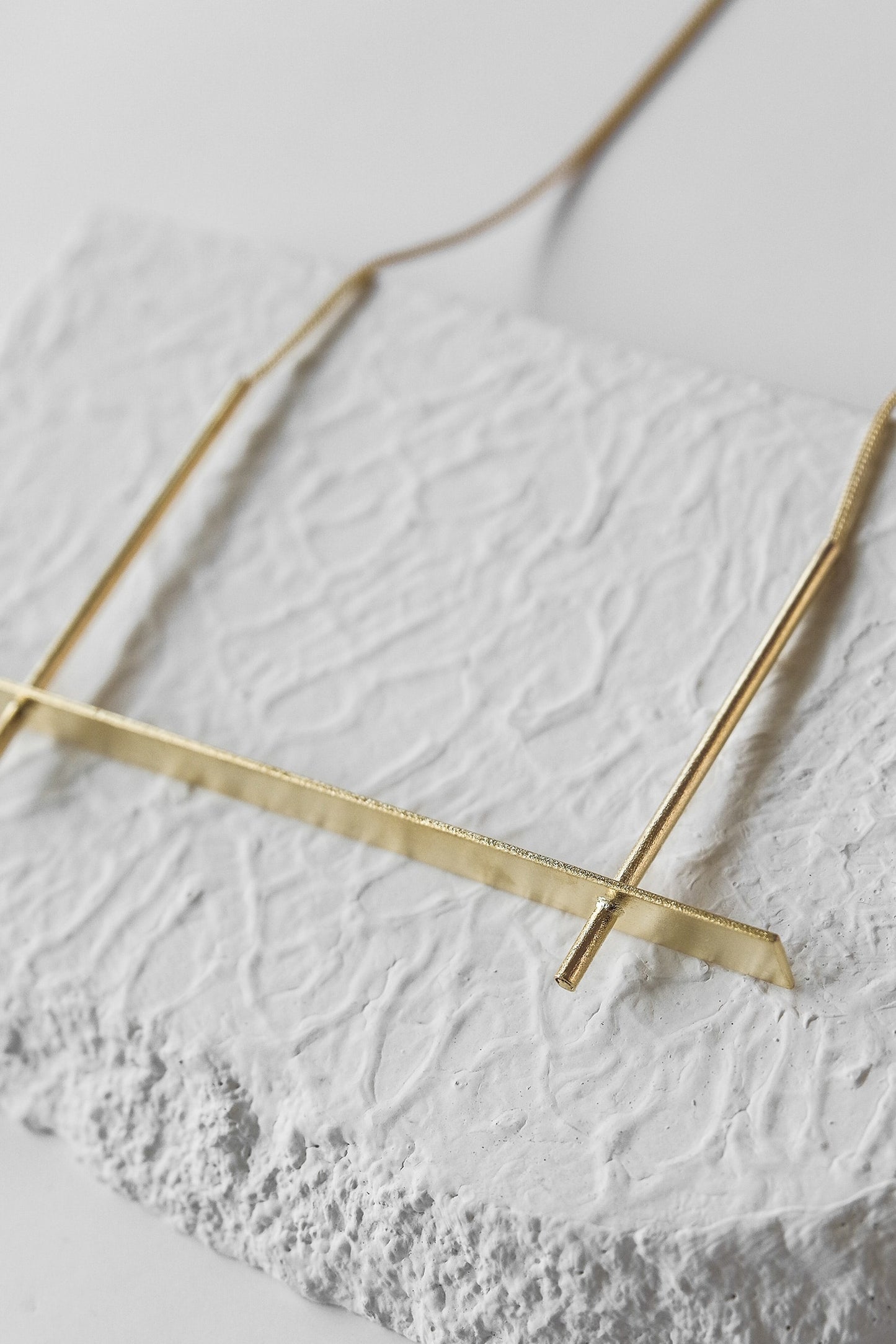Geometric Long Necklace 