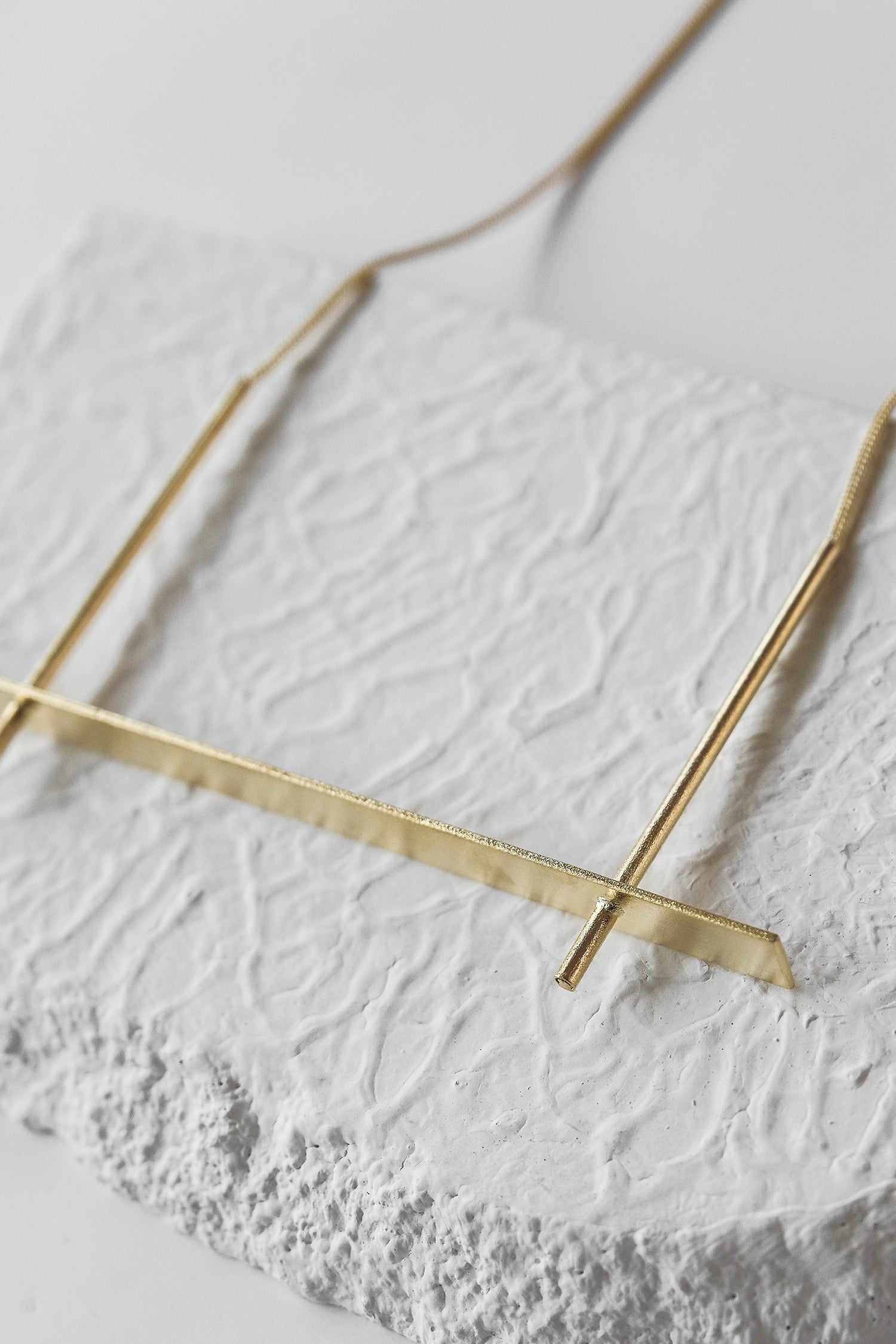 Geometric Long Necklace 