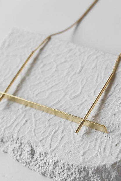 Geometric Long Necklace 