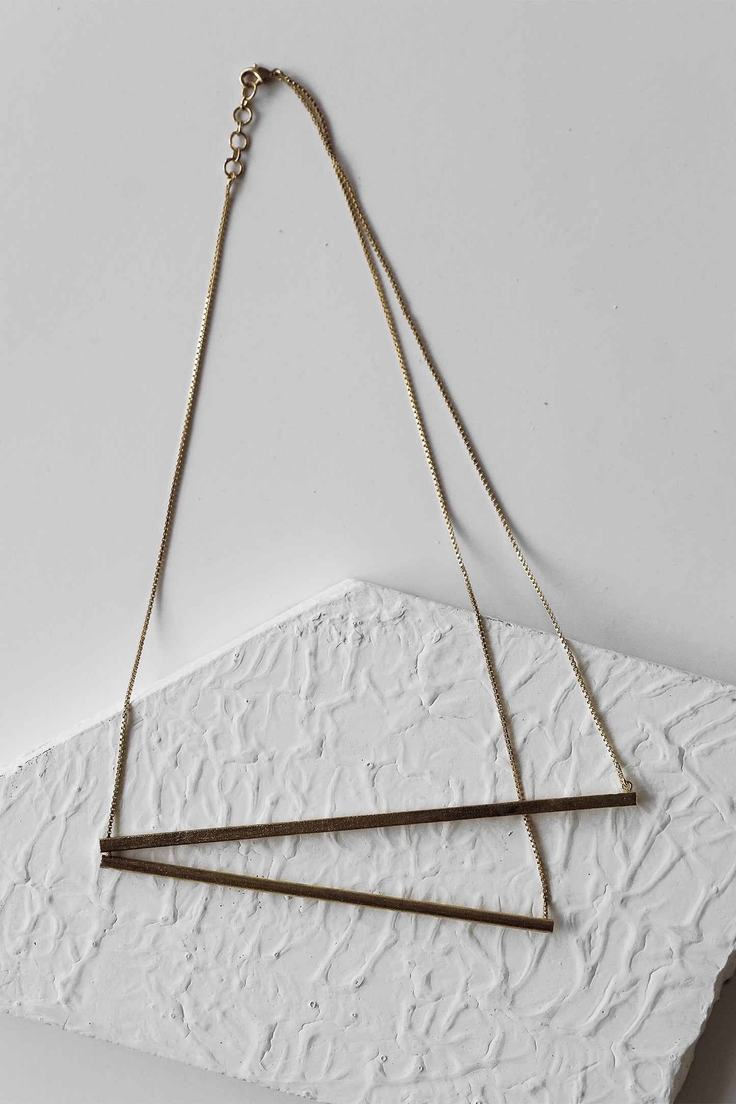 Layered Bar Necklace 