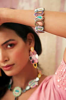 Multi-Colored Beaded Kada