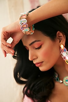 Multi-Colored Beaded Kada