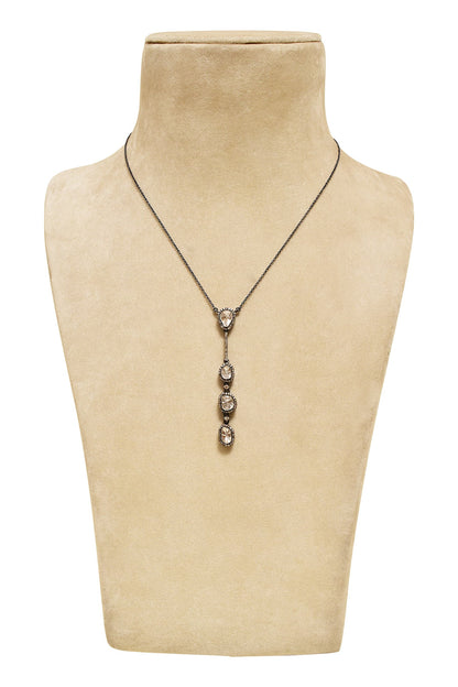 Diamond Ivy Cut Necklace 