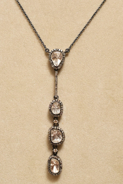 Diamond Ivy Cut Necklace 
