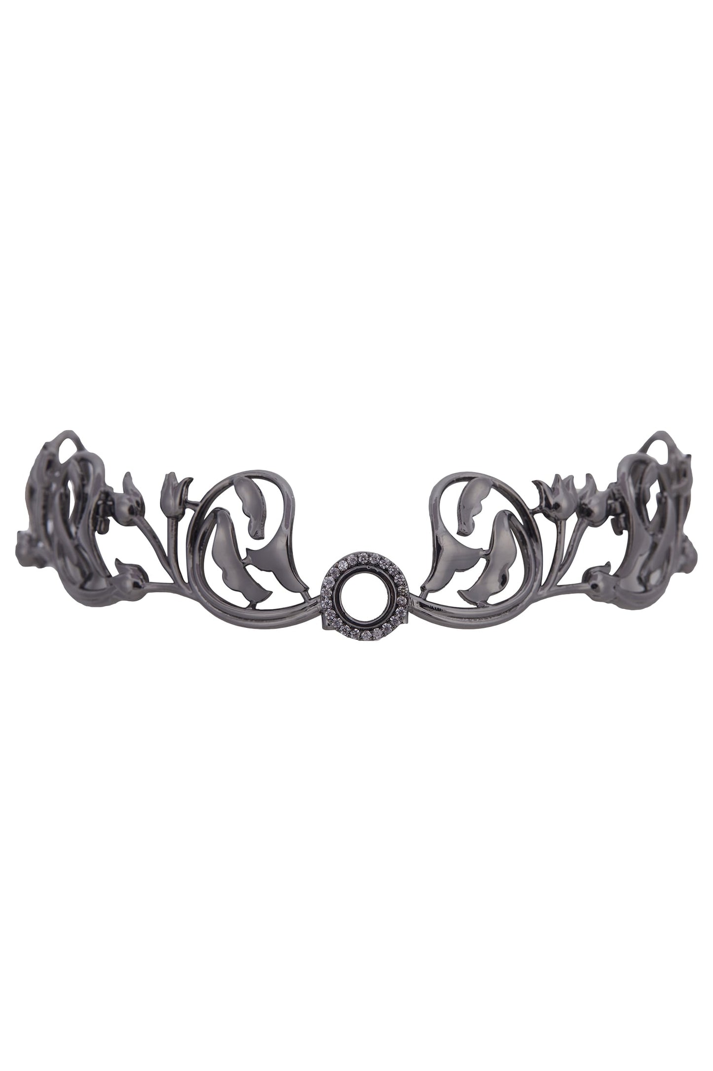 Handcrafted Carved Pendant Choker 