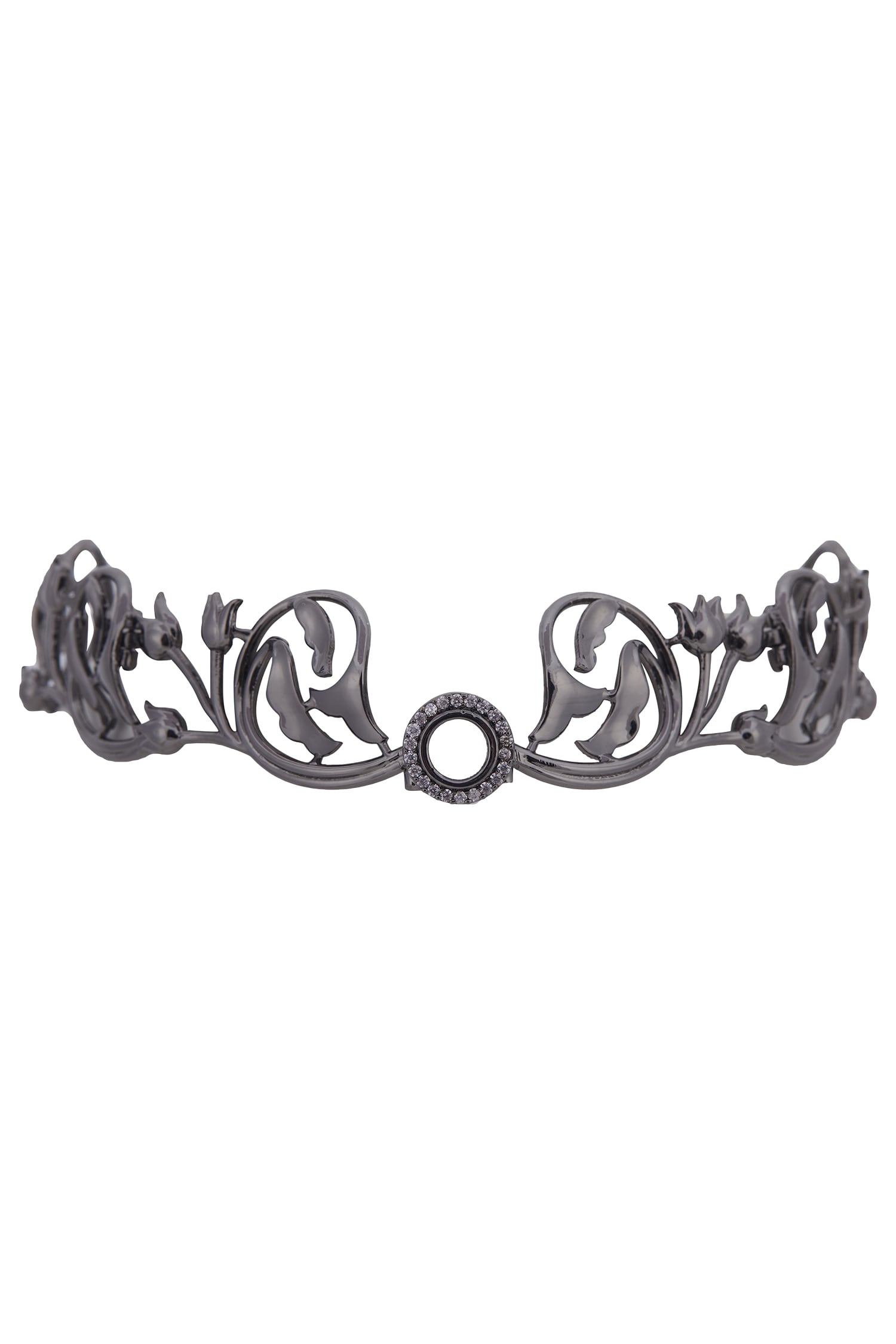 Handcrafted Carved Pendant Choker 