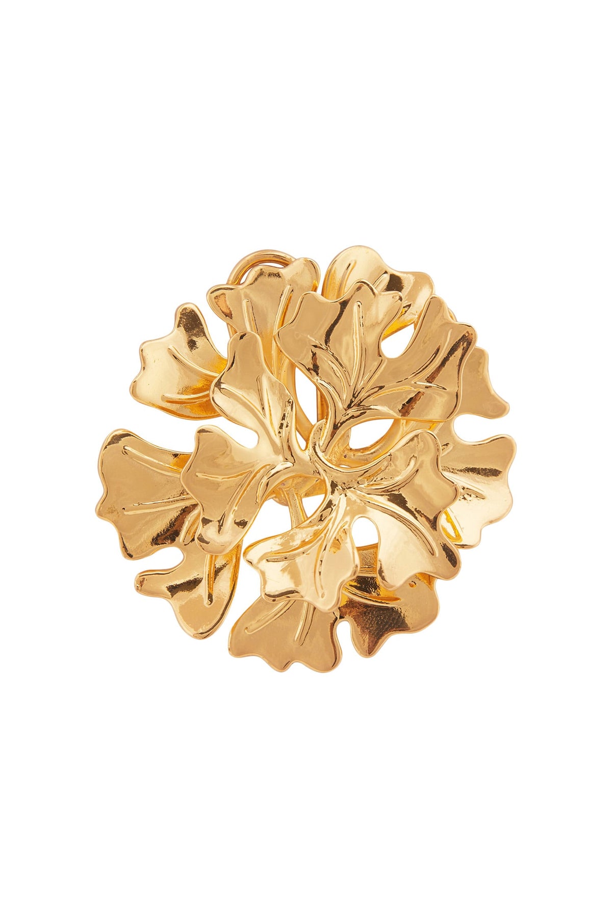 Handcrafted Floral Statement Studs 