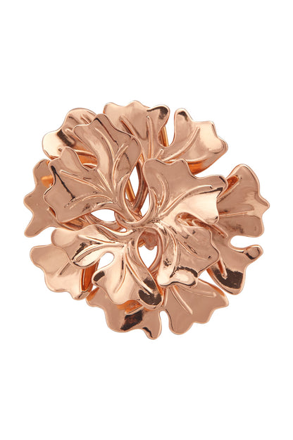 Handcrafted Floral Statement Studs 