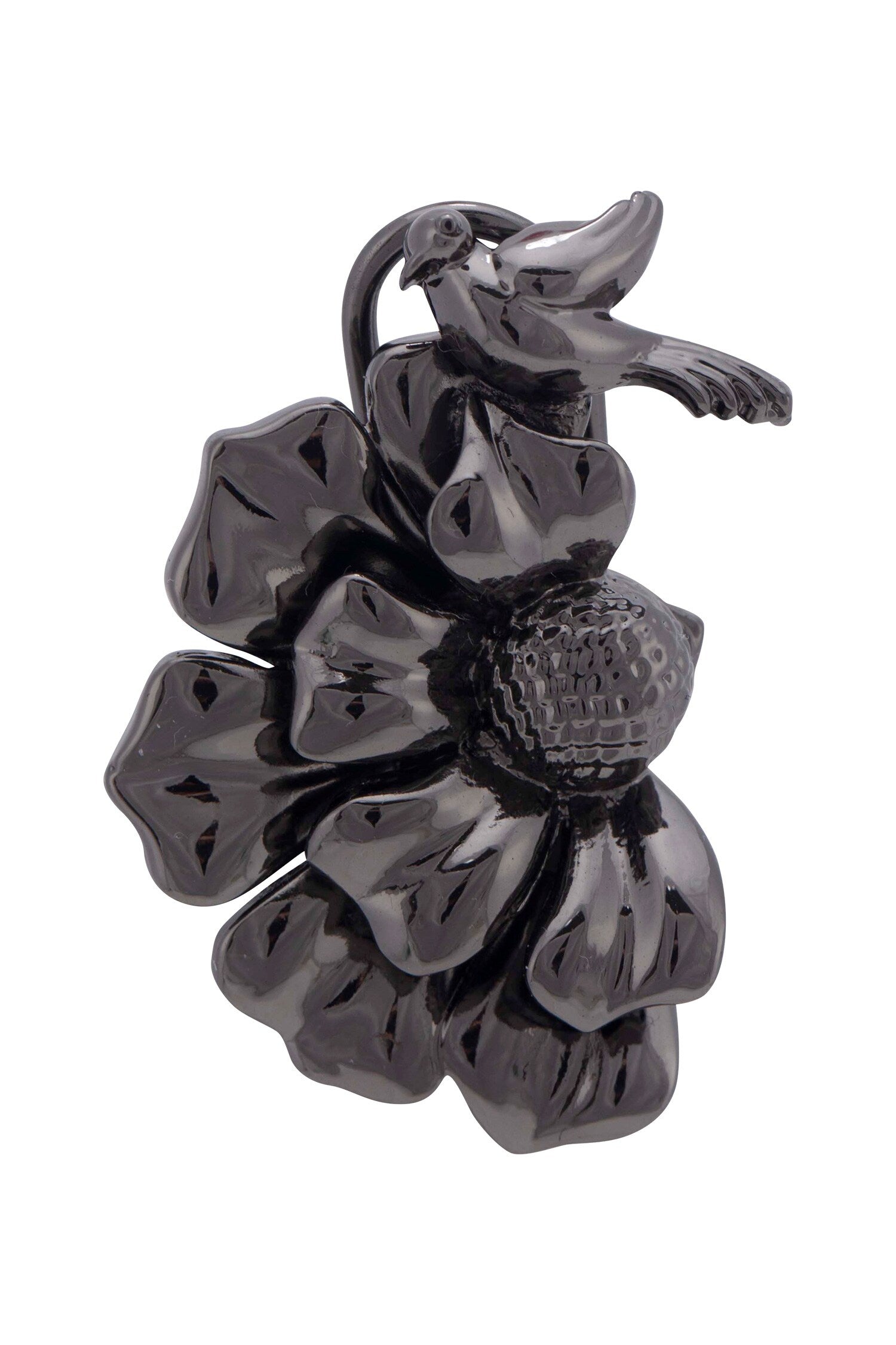 Handcrafted Floral Statement Studs 