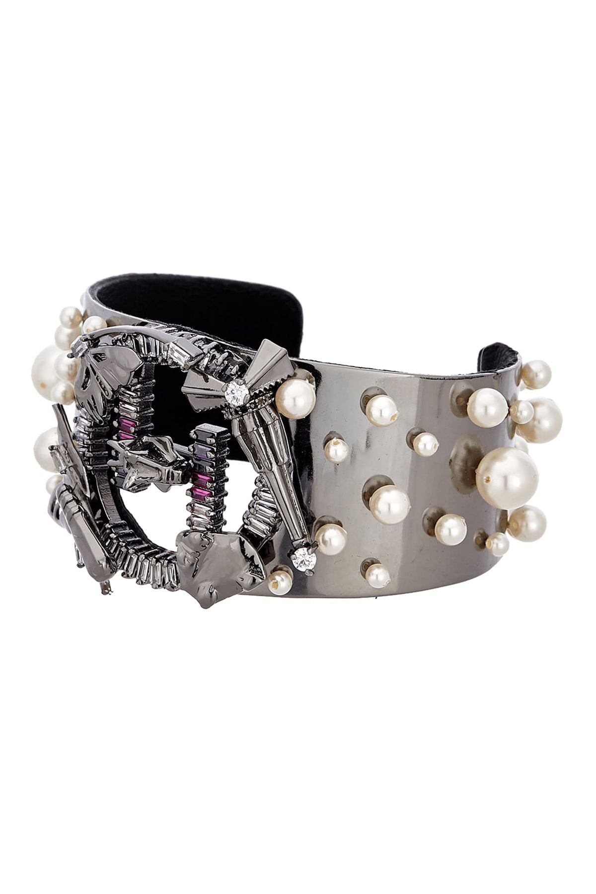 Bead Cutwork Cuff 