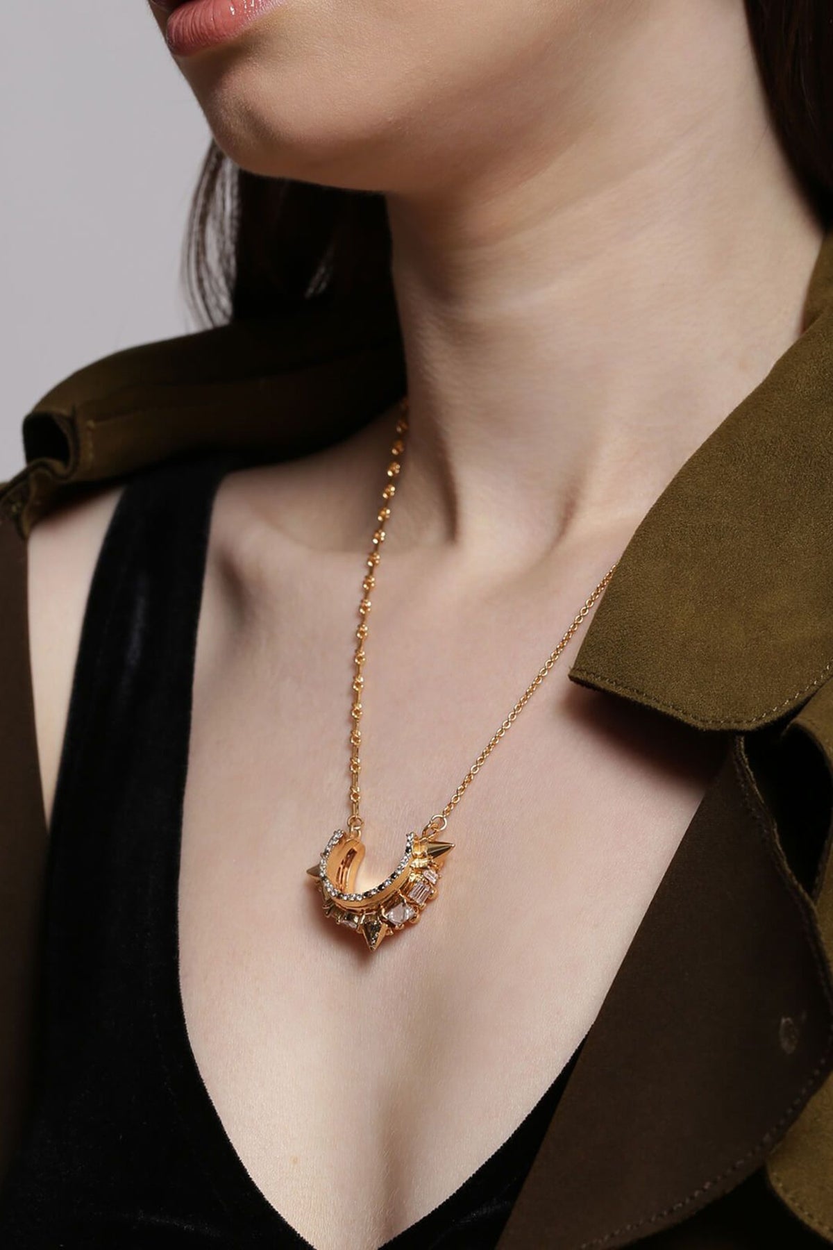 Gold Plated Pendant Necklace
