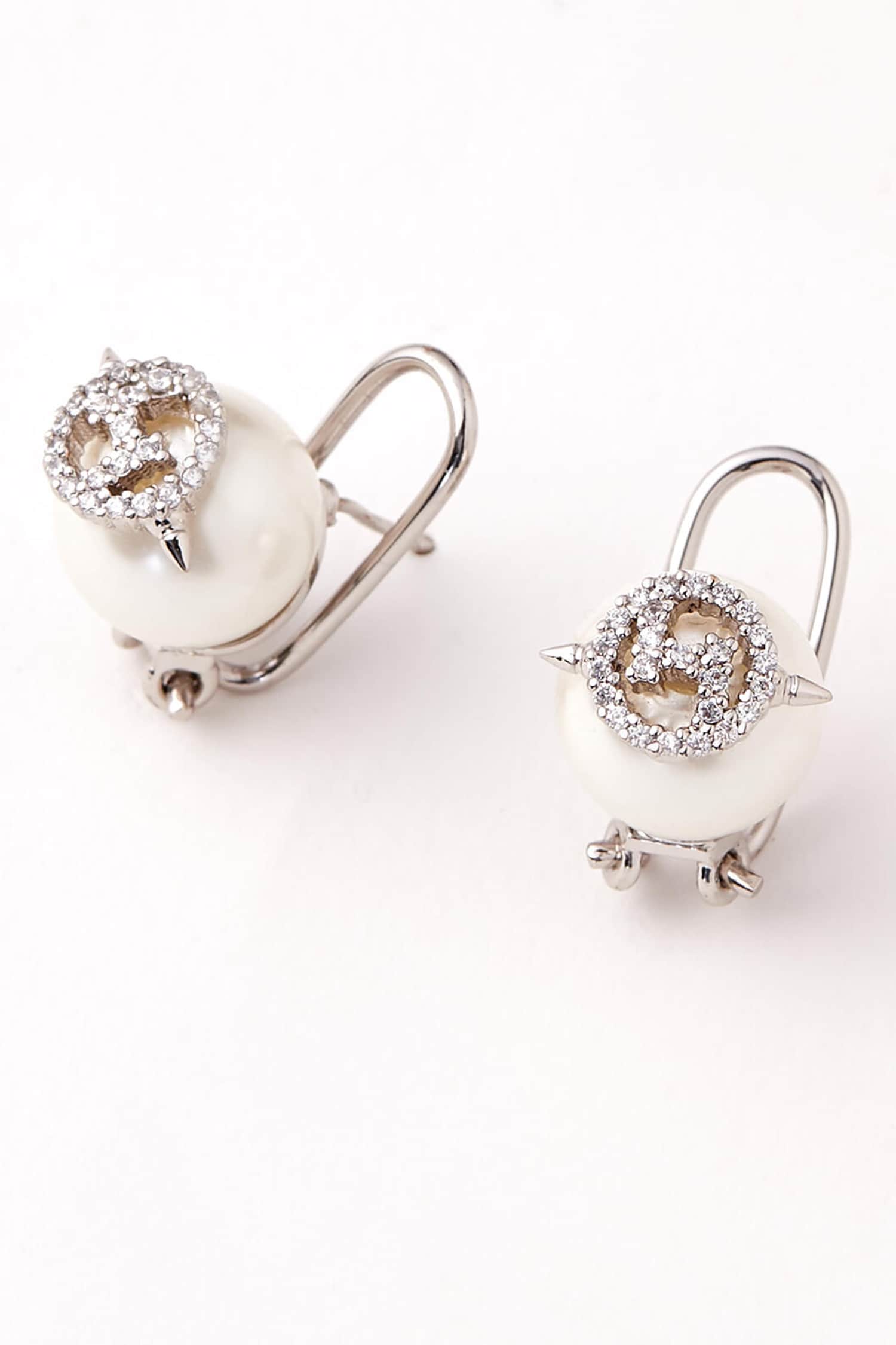 Handcrafted Bead Crystal Studs 