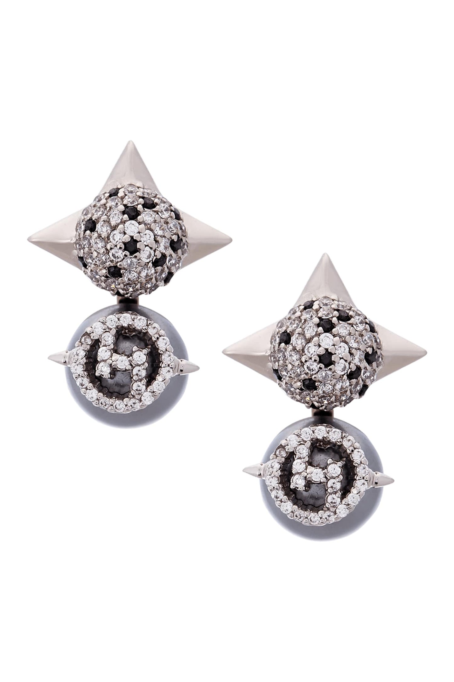 Spiked Bead Studs 