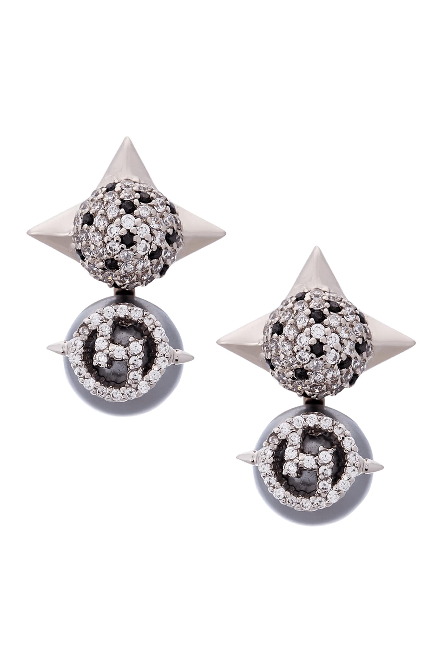 Spiked Bead Studs 