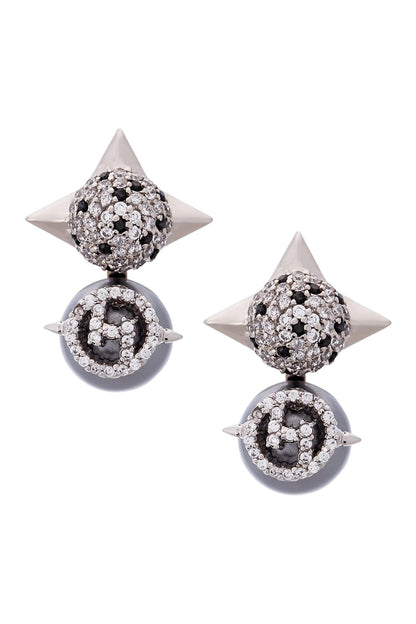 Spiked Bead Studs 