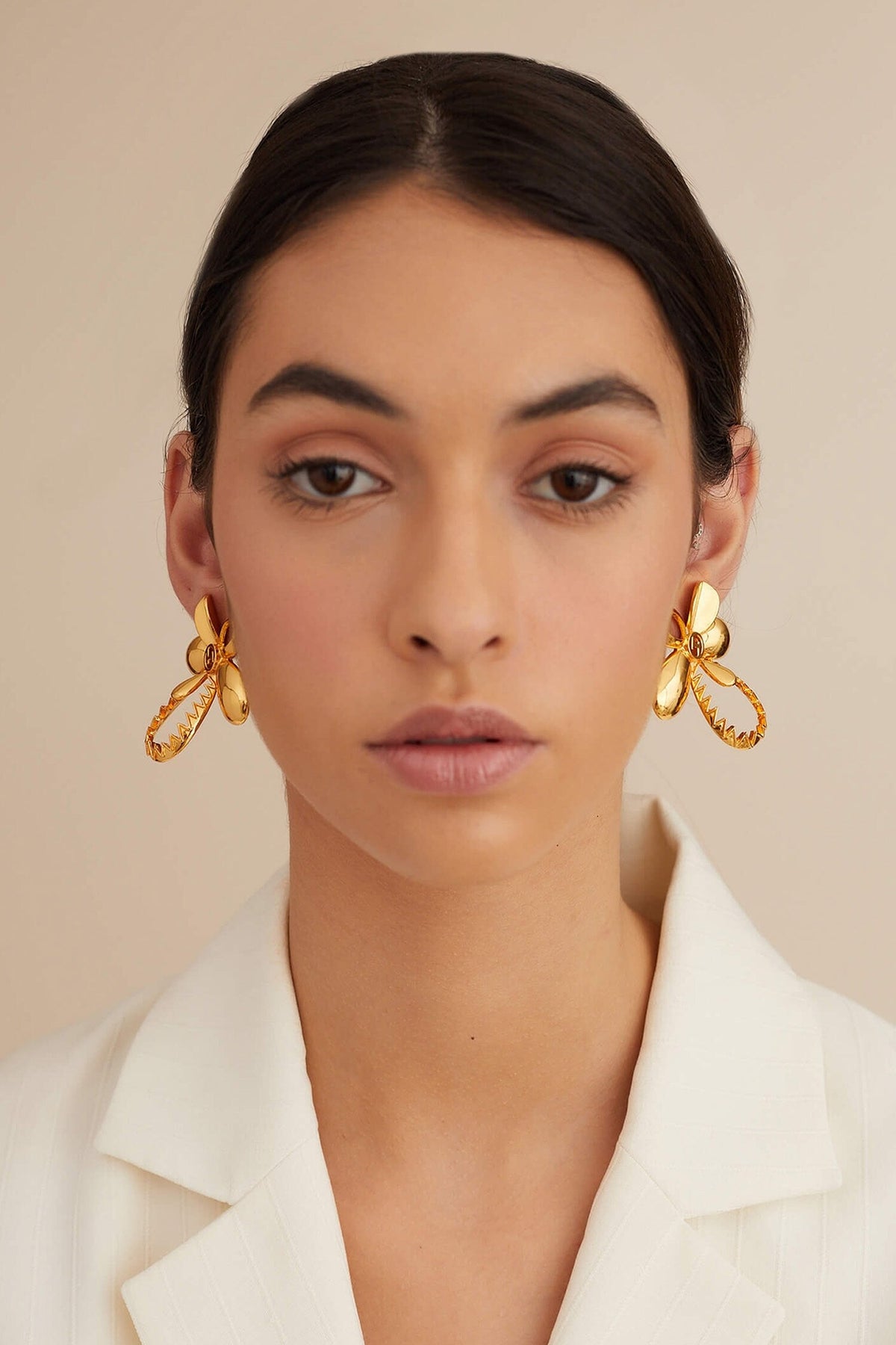 Poppi Tuberose Stud Earrings 