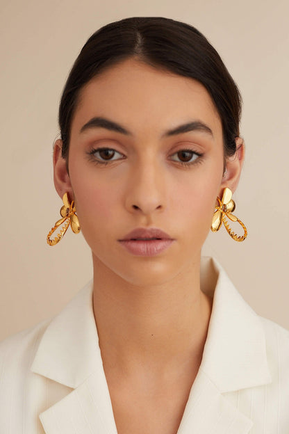 Poppi Tuberose Stud Earrings 