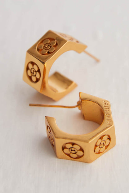 Poppi Bolt Mini Hoops 